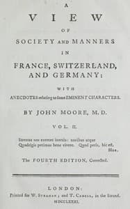 A View of Society and Manners in France, Switzerland, and Germany, Vol. 2 (of 2)
With Anecdotes Relating to Some Eminent Characters