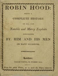 Robin Hood;
Being a Complete History of All the Notable and Merry Exploits Performed by Him and His Men on Many Occasions