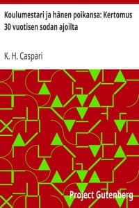 Koulumestari ja hänen poikansa: Kertomus 30 vuotisen sodan ajoilta book cover