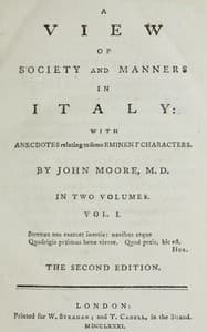 A View of Society and Manners in Italy, Volume 1 (of 2)
With Anecdotes Relating to some Eminent Characters