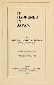 It Happened in Japan