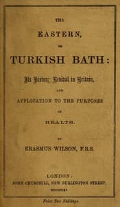 The eastern or Turkish bath book cover