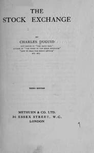 The Stock Exchange book cover