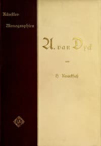 A. van Dyck book cover