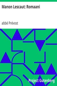Manon Lescaut: Romaani book cover