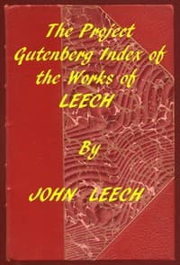 Index of the Project Gutenberg Works of John Leech