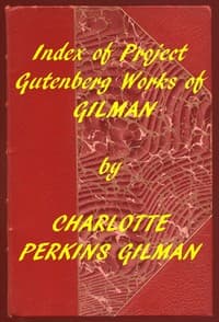 Index of the Project Gutenberg Works of Charlotte Perkins Gilman book cover