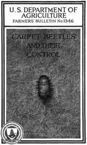 Carpet Beetles and Their Control book cover
