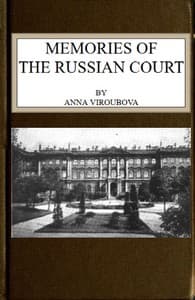 Memories of the Russian Court book cover