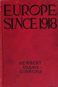 Europe Since 1918 book cover