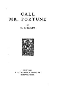 Call Mr. Fortune book cover