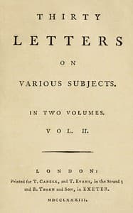 Thirty Letters on Various Subjects, Vol. 2 (of 2)