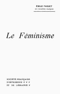 Le féminisme