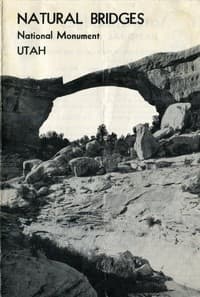 Natural Bridges National Monument (1954) book cover