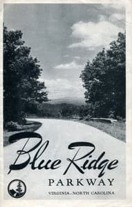 Blue Ridge Parkway, Virginia and North Carolina (1949) book cover