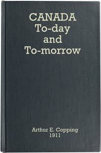 Canada To-day and To-morrow