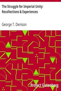 The Struggle for Imperial Unity: Recollections & Experiences book cover