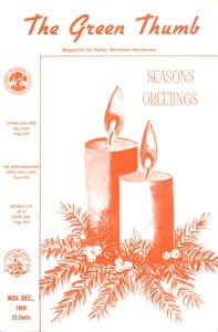The Green Thumb, Nov.-Dec. 1959, Vol. 16, No. 10