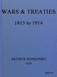 Wars & Treaties, 1815 to 1914