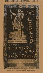 The legend of the blemished king, and other poems book cover