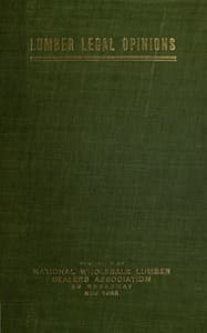 Lumber Legal Opinions