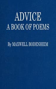 Advice: A Book of Poems