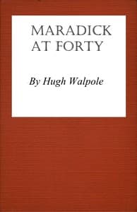 Maradick at Forty: A Transition book cover