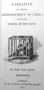 Narrative of a Recent Imprisonment in China after the Wreck of the Kite book cover