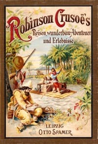 Robinson Crusoe's Reisen, wunderbare Abenteuer und Erlebnisse book cover
