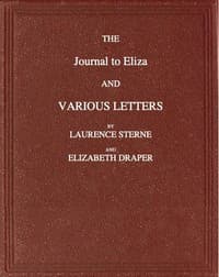 The Journal to Eliza and Various letters by Laurence Sterne and Elizabeth Draper