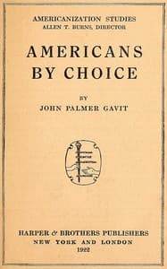 Americans by Choice