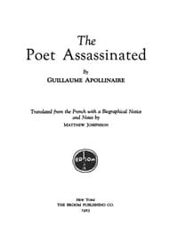 The Poet Assassinated book cover