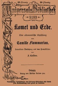 Komet und Erde: Eine astronomische Erzählung book cover