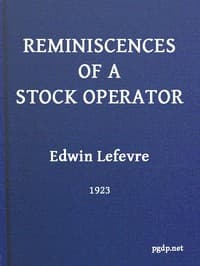 Reminiscences of a Stock Operator book cover