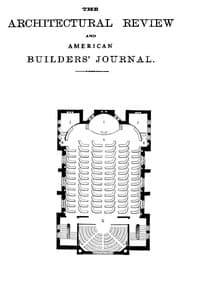 The Architectural Review and American Builders' Journal, Aug. 1869 book cover