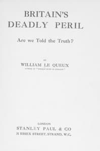 Britain's Deadly Peril: Are We Told the Truth?