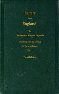 Letters from England, Volume 1 (of 3)