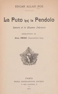 La Puto kaj la Pendolo: Rakonto el la Hispana Inkvizicio book cover
