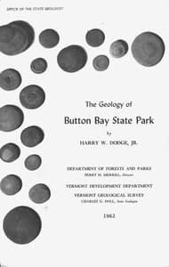 The Geology of Button Bay State Park book cover