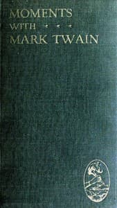 Moments with Mark Twain book cover