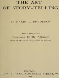 The Art of Story-Telling book cover