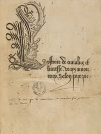 L'Ystoire de Eurialus et Lucresse, vrays amoureux, selon pape Pie book cover