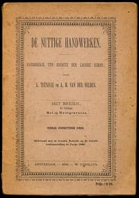 De nuttige handwerken: handboekje ten dienste der lagere school book cover