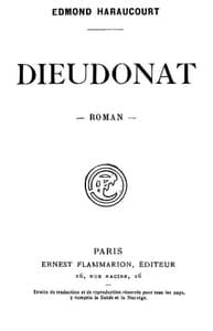 Dieudonat: Roman book cover