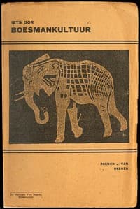 Iets oor die Boesmankultuur
'n Lesing gehou voor die Suid-Afrikaanse Akademie op Stellenbosch, Januarie 1920, en gedruk op las van die Akademie