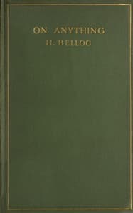 On Anything book cover