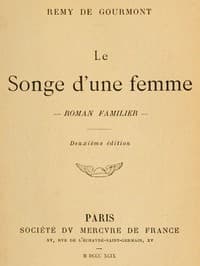 Le songe d'une femme: roman familier