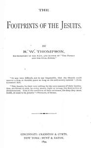 The Footprints of the Jesuits book cover