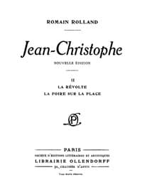 Jean-Christophe, Volume 2
La Révolte, La Foire sur la Place book cover