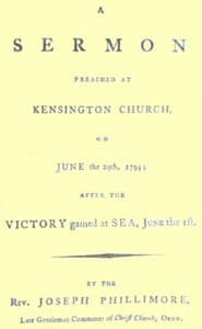 A Sermon Preached at Kensington Church, on June the 29th, 1794
After the Victory Gained at Sea, June the 1st